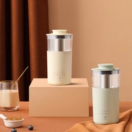 เครื่องชงกาแฟไฟฟ้าในครัวเรือนมัลติฟังก์ชั่นมชาเครื่องชงกาแฟ USB ชาร์จ350ML นม Blisters Blender เครื่องผสม