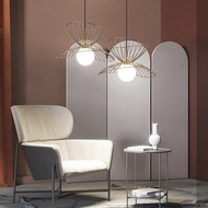 Italian Restaurant Chandelier Postmodern Simple Cloakroom Entrance Aisle Lighting Cafe Leisure Area 