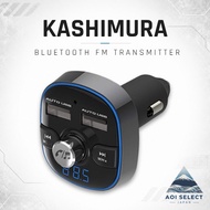 Kashimura Bluetooth FM Transmitter USB 2 Port 4.8A 12V/24V KD-210