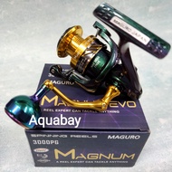 MAGURO MAGNUM EVO 3000HG / 3000PG / 4000HG / 4000PG FISHING SPINNING REEL