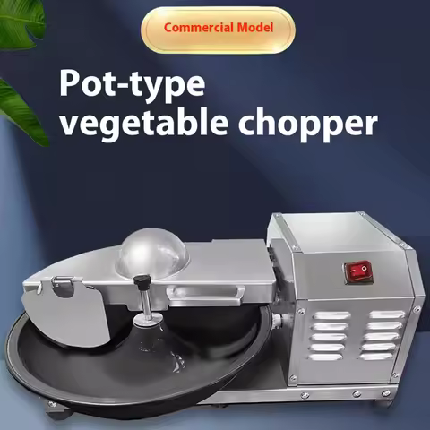 Vegetable Cutter Chopper Mixer Bowl Cutter Machine Meat Bowl Cutting Machine