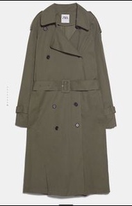 Zara全新正貨雙排釦風衣🧥外套