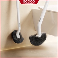Ecoco Toilet Bowl Brush with Curved Bristle Deep Cleaning under Rim Toilet Cleaner Scrubber