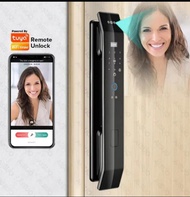 Digital Door Lock รุ่น F10 (ใช้กับบานสวิงเท่านั้น) 3D Face Recognition กลอนประตูดิจิตอล สมาร์ทล็อค Smart Door Lock ประตูดิจิตอล