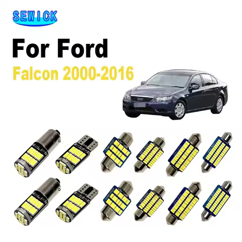 Canbus LED Reading Dome Map Light Kit For Ford Falcon FG G6E FGX AU BA BF XR6 XR8 2000-2013 2014 201