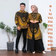 KEMEJA Couple Gamis Shirt Batik Latest Motif 2025 Big Size M L XL XXL 3XL 4XL 5XL 6XL 7XL 8XL 9XL 10
