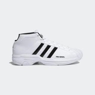 9527 ADIDAS 愛迪達 籃球鞋 PRO MODEL 2G 皮革 白 黑 籃球鞋 FW4344