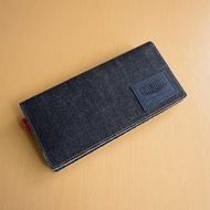 ウォレット 【 BIG JOHN × かもめ 】 デニム 革 レザー 長財布 財布 スリム HC09K