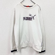古著PUMA衛衣/運動衫，白色，L碼