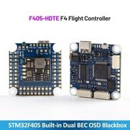 F405-HDTE F4 Flight Controller STM32F405 Built-in Dual BEC OSD Blackbox 3~12S LiPo