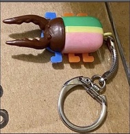 懷舊 70年代 昆蟲 扭蛋 組合式 兒時收藏 長㦸大兜蟲 古力果 Glico  (6)