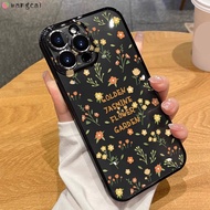 For Realme C67 C65 C63 C61 C55 C51 C51s C53 C35 C33 C31 Phone Case Yellow Orange Flower Floral Plati