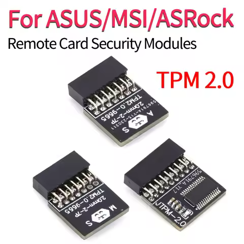 TPM 2.0 Encryption Security Module LPC Interface Board Remote Card Encrypted Information Motherboard