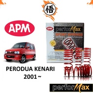 APM PERFORMAX PERODUA KENARI LOWERED COIL SPORT SPRING MALAYSIA