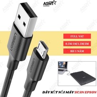 Cable connecting laptop computer to genuine Epson V39 V39 II scanner - FULL VAT