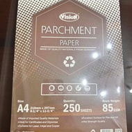 Vision A4 Parchment Paper 85gsm 250 Sheets Specialty Paper
