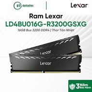 Lexar RAM 16G Bus 3200 DDR4 Thor Heatsink (LD4BU016G-R3200GSXG) | Genuine Genuine |