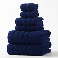 Cotton Towel Square Towel Six-Piece Set Star Hotel Hotel Pure Cotton Bath Towel