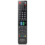 Gvirtue Sharp Universal Remote Control for Almost All Sharp Brand LCD LED HD TV Smart TV GB004WJSA GB005WJSA GA890WJSA GB118WJSA GJ221-C GJ221 SH-13 L