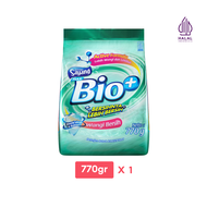 Max Bio+ Detergent Powder Wangi Bersih Bag 770gr