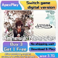 [Buy 3 Get 1 Free] Amnesia: Memories Switch Digital Game
