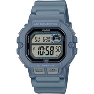 Casio แบตเตอรี่ 10 ปี นาฬิกาข้อมือผู้ชาย สายเรซิน รุ่น WS-1400H ของแท้ประกันศูนย์ CMG