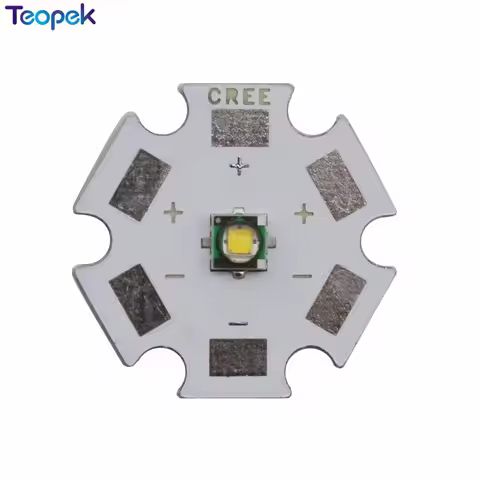 10pcs XP-E R3 Q3 1-3W XPE LED Emitter Light White Green Warm white Red Blue Yellow 450nm 8/12/14/16/