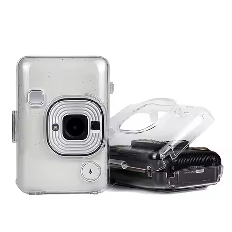 Transparent Crystal PVC Protective Case Protector Instant Camera Storage Bag Cover for Fujifilm Inst