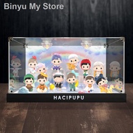 ☑The scene display box is suitable for POPMART HACIPUPU fantasy series figures lighting storage