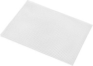 Blank Rug Hooking Mesh Canvas for Rug Making Tapestry Latch Hook Crafts(White,19.6x29.5inch)