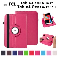 360 Rotating Universal Case for TCL Tab 10L Gen2 8492 10.1 Inch Universal Android Tablet Funda Cover
