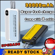 22.5W Powerbank Fast Charging 20000/30000 mAh Portable Charger Power Bank Mobile Power Supply Come W