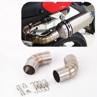 Motorcycle Exhaust Pipe Suitable for Ducati 796 795 695 696 Exhaust Pipe 696 Middle Section Connecti