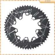 [Lslhj] Chainring Double 130BCD 52T -60 Road Round Aluminum Alloy Chain for 7/8/9/10