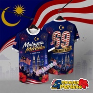 20262026 Malaysia 69th Independence Day T shirt full sublimation quick dry Jersey Oversized Streetwe
