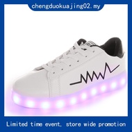 AIME Men/Women students ghost dance luminous shoes USB rechargeable led light sneaker Women's Shoes
