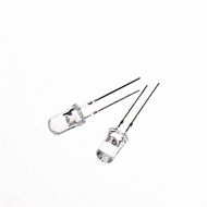 100pcs 5MM White Hair Blue Light Luminous Diode Blue LED Blue