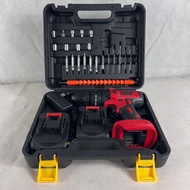 Bor Cordless BOSCH 10MM Mesin Bor Baterai Impact Drill Fullset