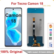 6.8" Original For Tecno Camon 18 CH6 LCD Display Touch Screen Digitizer Assembly New For Tecno CH6n 