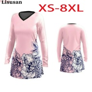 Baju Muslimah Jersey Floral Muslimah Sublimation Tshirt Women Muslimah Jersey Printing Baju Jersey Muslimah Jersey Murah Plus Size Microfiber Jersey Muslimah Malaysia