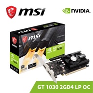 MSI GeForce GT 1030 2GD4 LP OC Display Card