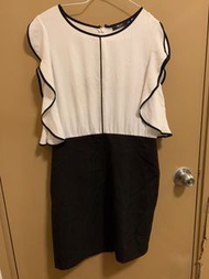 G2000黑白連身裙