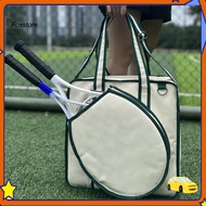 [Fx] Canvas Tennis Tote Bag Tennis Bag with Racket Compartment Women’s Tennis Tote Bag – Spacious Ad