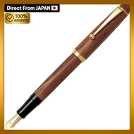 PILOT Custom Kaede Fountain Pen Mokume Wood Grain 14K No.10 Nib Fine Medium FK-2000K