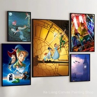 1PC P-Peter Pan Poster Movie Posters Retro Kraft Paper DIY Room Bar Cafe Aesthetic Art Wall Painting
