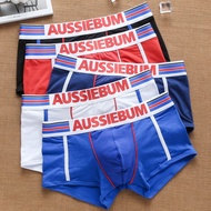 Aussie Bum Men Regular Air Cotton Boxer Briefs Man Boxers Quality Basic Underwear