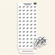 Thunderstorm Icon Sticker | Weather Sticker | Planner Journal Sticker | meillustrationsph