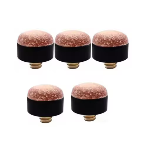 5/10Pcs Screw In Cue Tips Snooker Pool Billards Tip Head Replacement Parts Economic Pool Table Club 