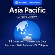 Eskimo APAC eSIM 1GB | 2 Years Validity | How to Redeem in Description