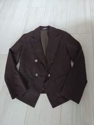 Wanko brown blazer 棕色西裝外套